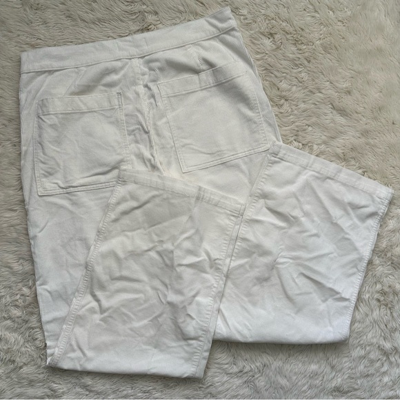 Madewell Pants The Emmett Wide-Leg in Corduroy: Welt Pocket Edition 31 NWT New - Picture 4 of 13